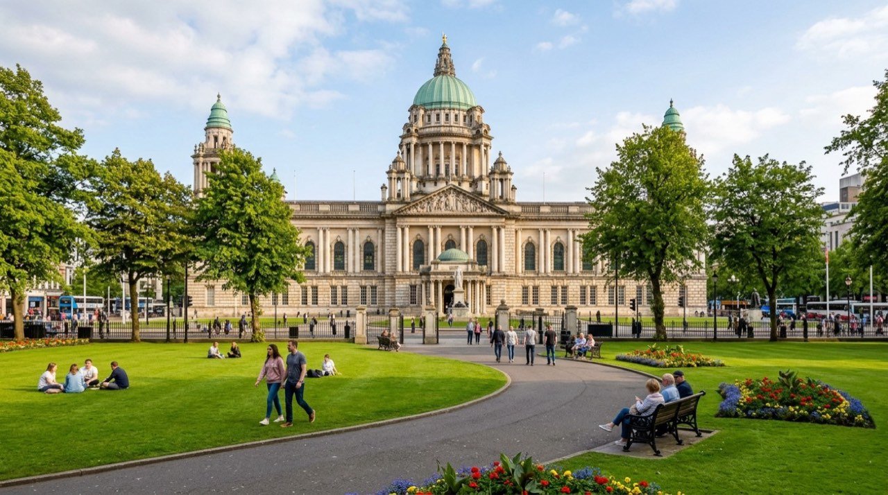 Belfast şehir görünümü