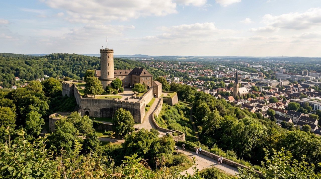 Bielefeld şehir görünümü