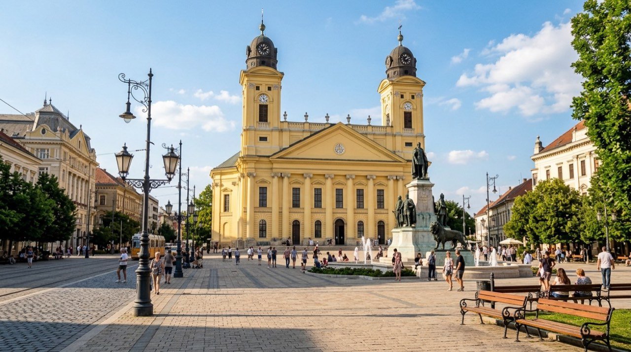 Debrecen şehir görünümü