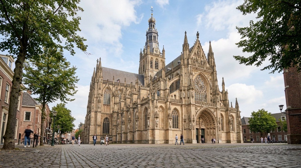's-Hertogenbosch şehir görünümü – Hollanda