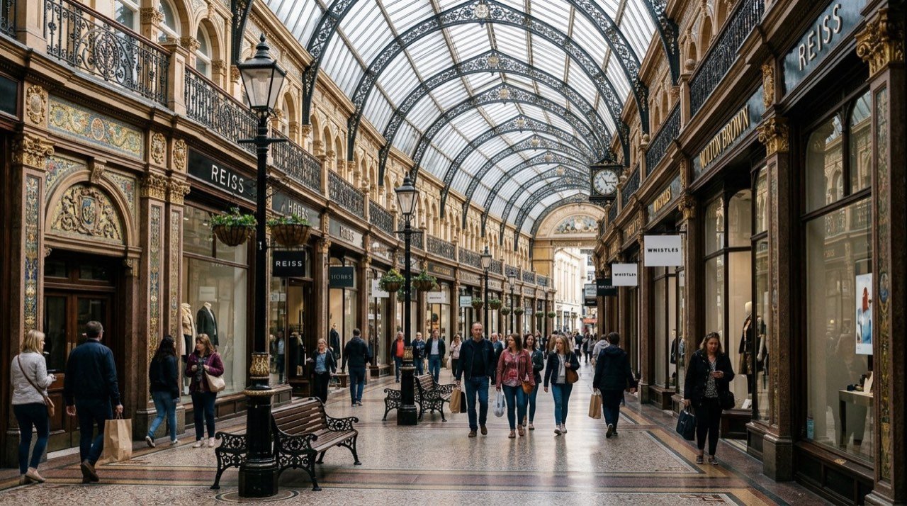 Leeds şehir görünümü