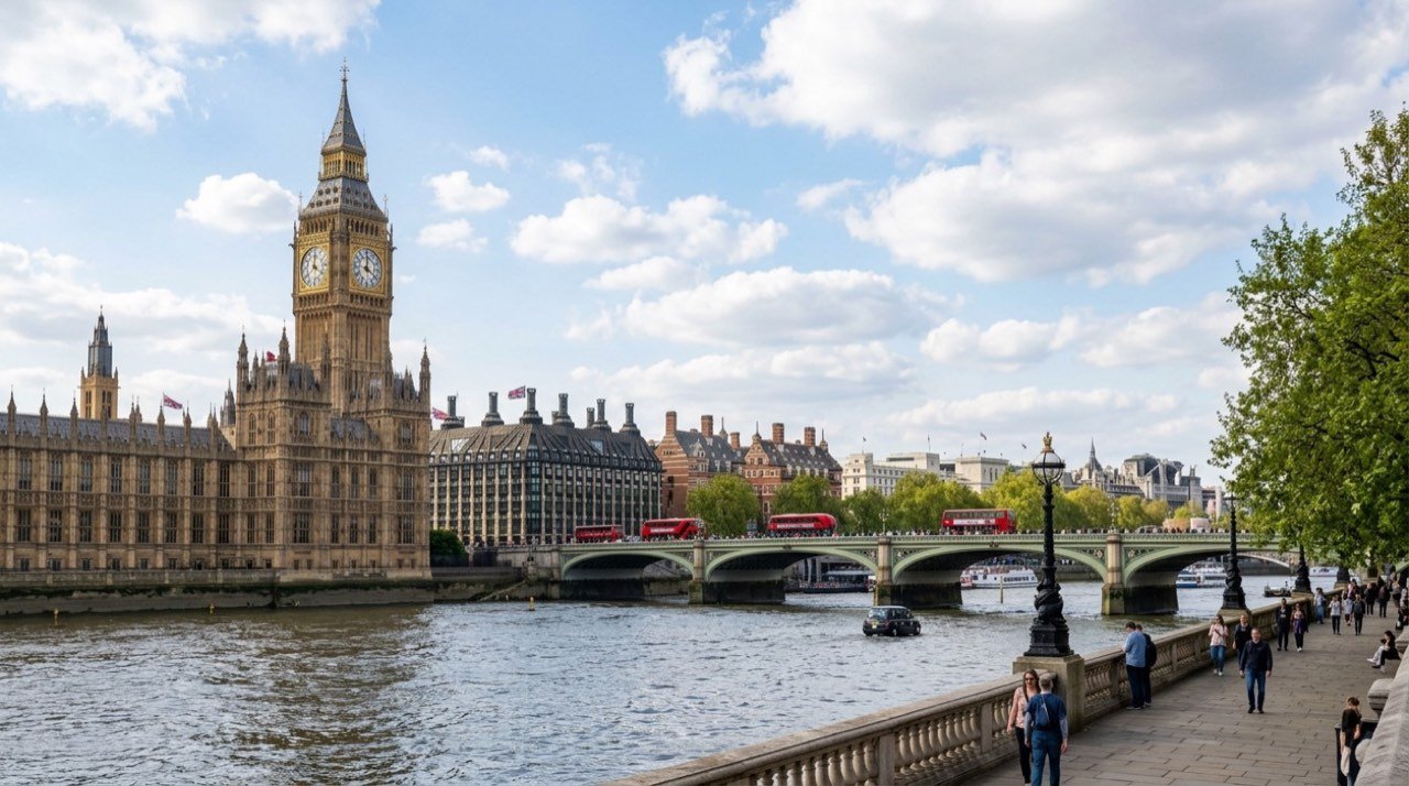 Londra şehir görünümü