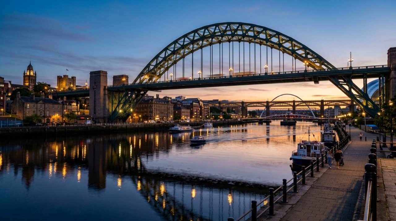 Newcastle şehir görünümü