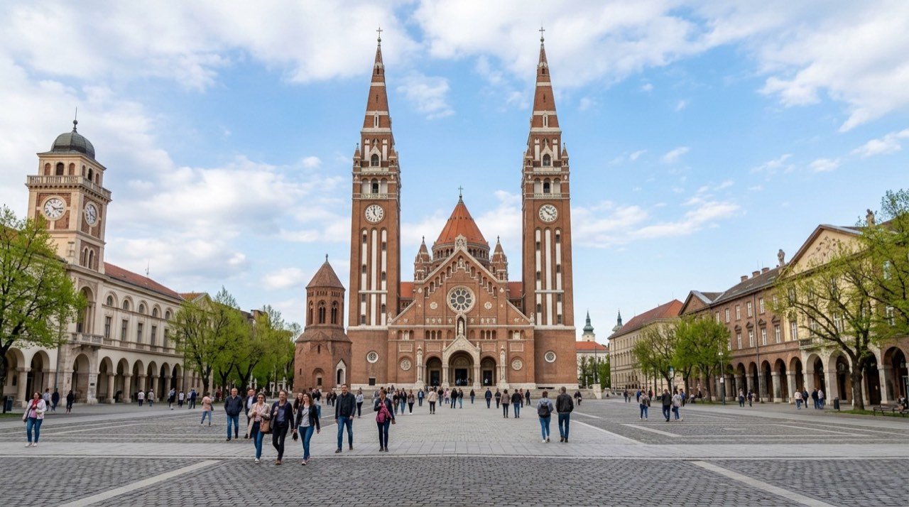 Szeged şehir görünümü