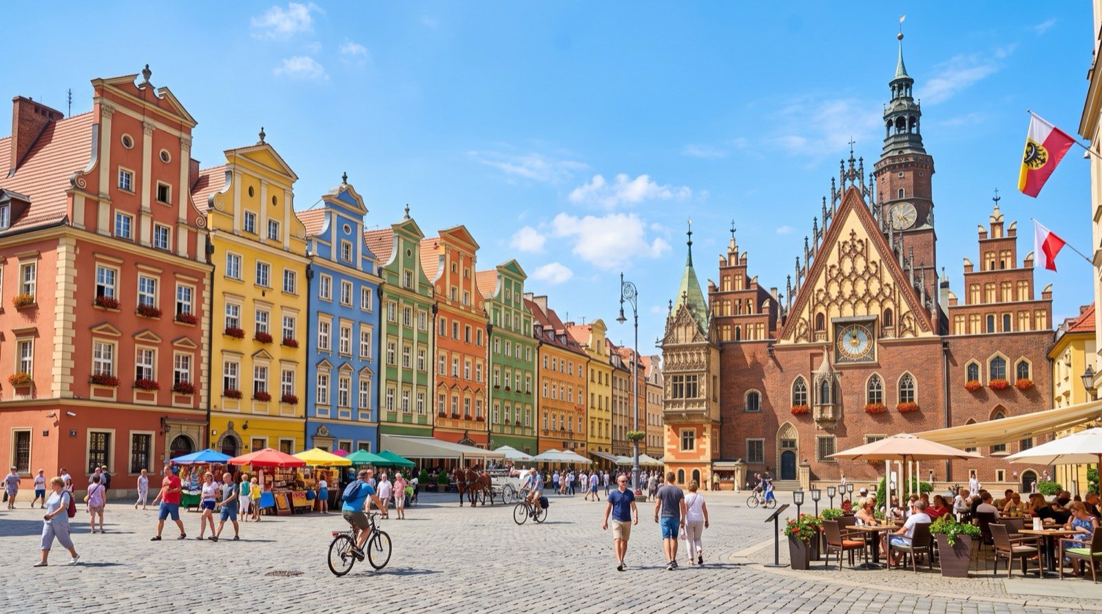 Wrocław şehir görünümü